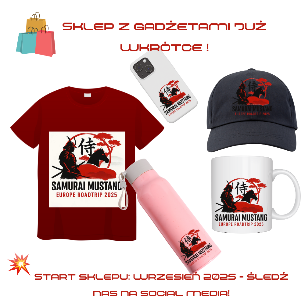 Gadżety Samurai Mustang